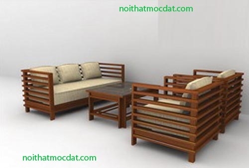 GHẾ SOFA GỖ ĐẸP MS 24